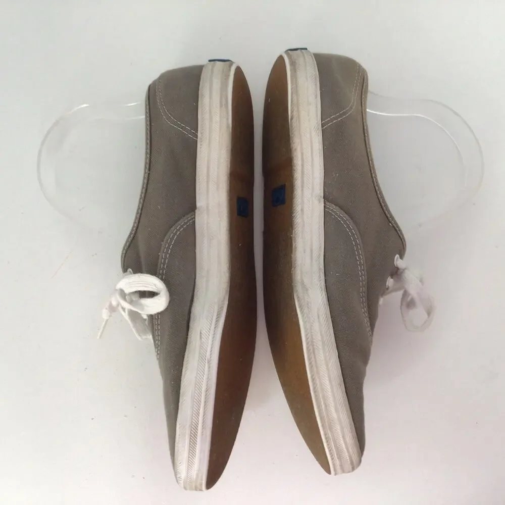 Keds Tan Canvas Sneakers Sz 9.5